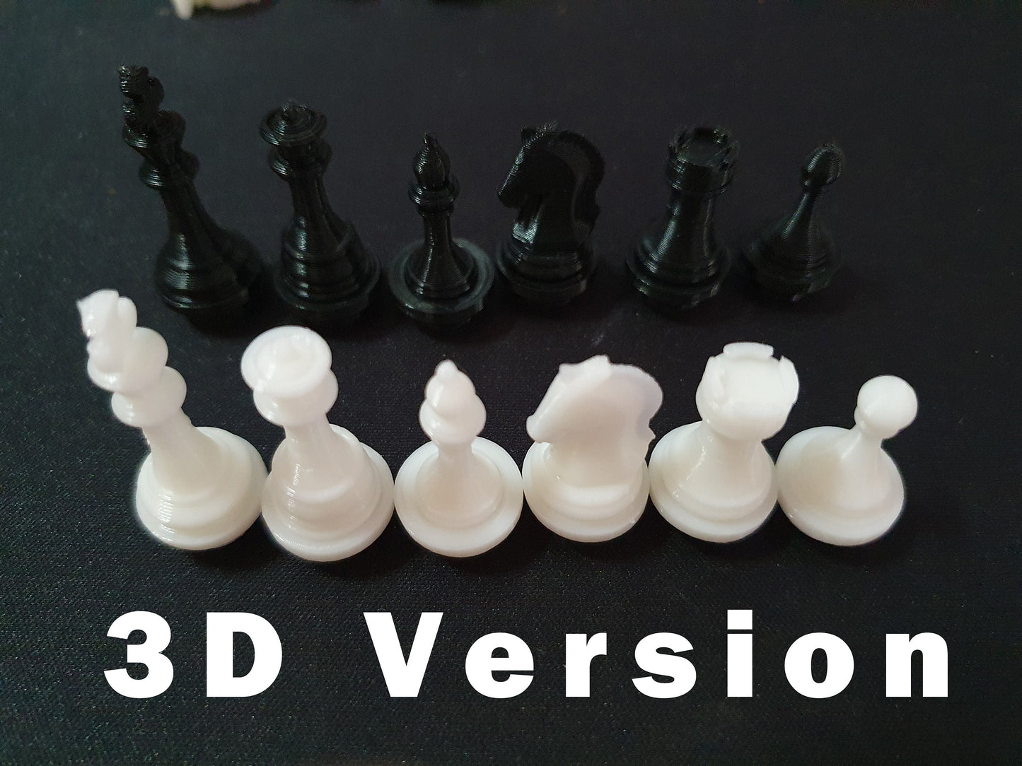 Chess keycaps Mechanical Keyboard 3D printed ( Pawn, Horse, Bishop, Rook, Queen, King )