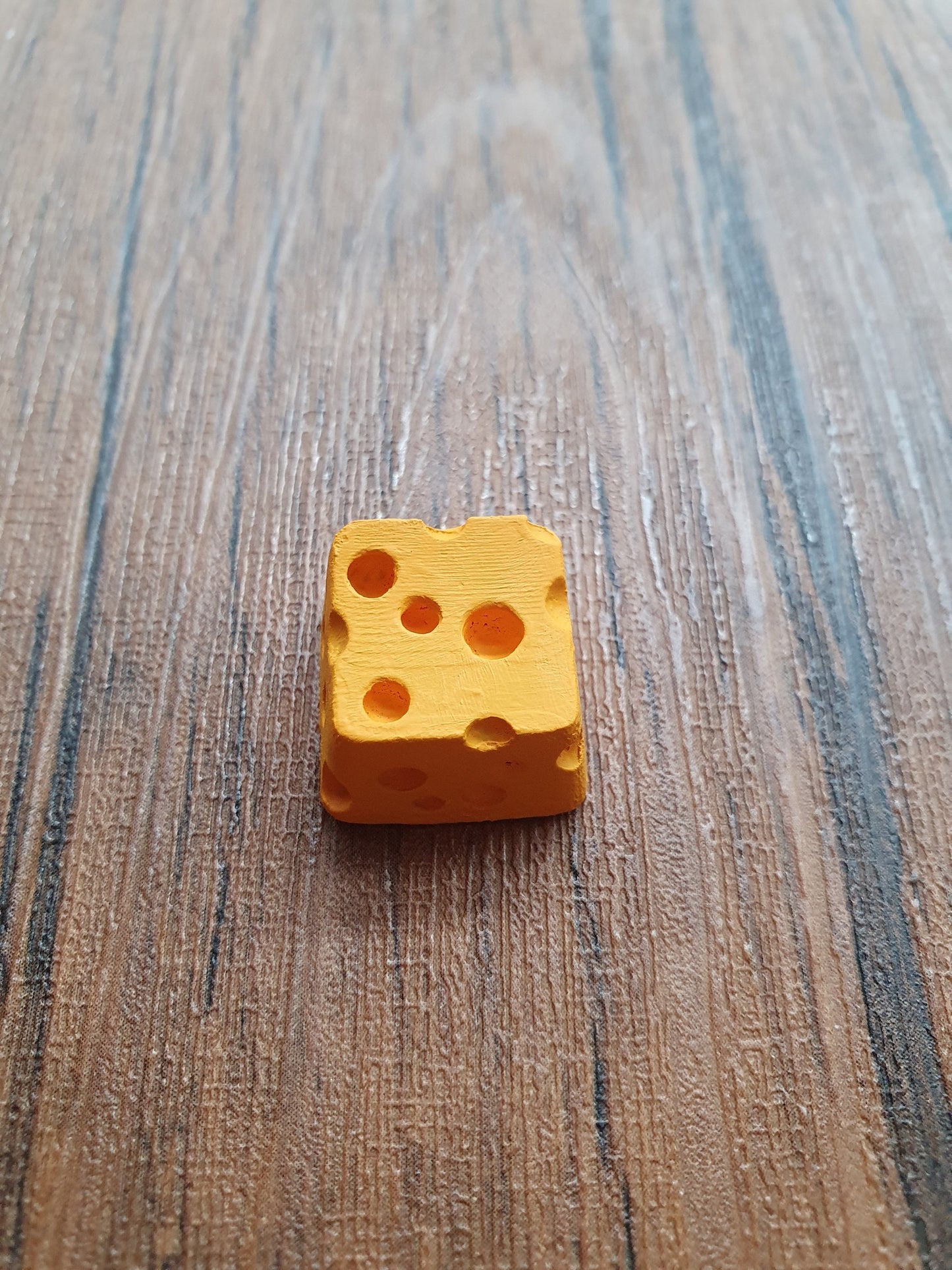 Cheese mechanical keycaps 3D printed