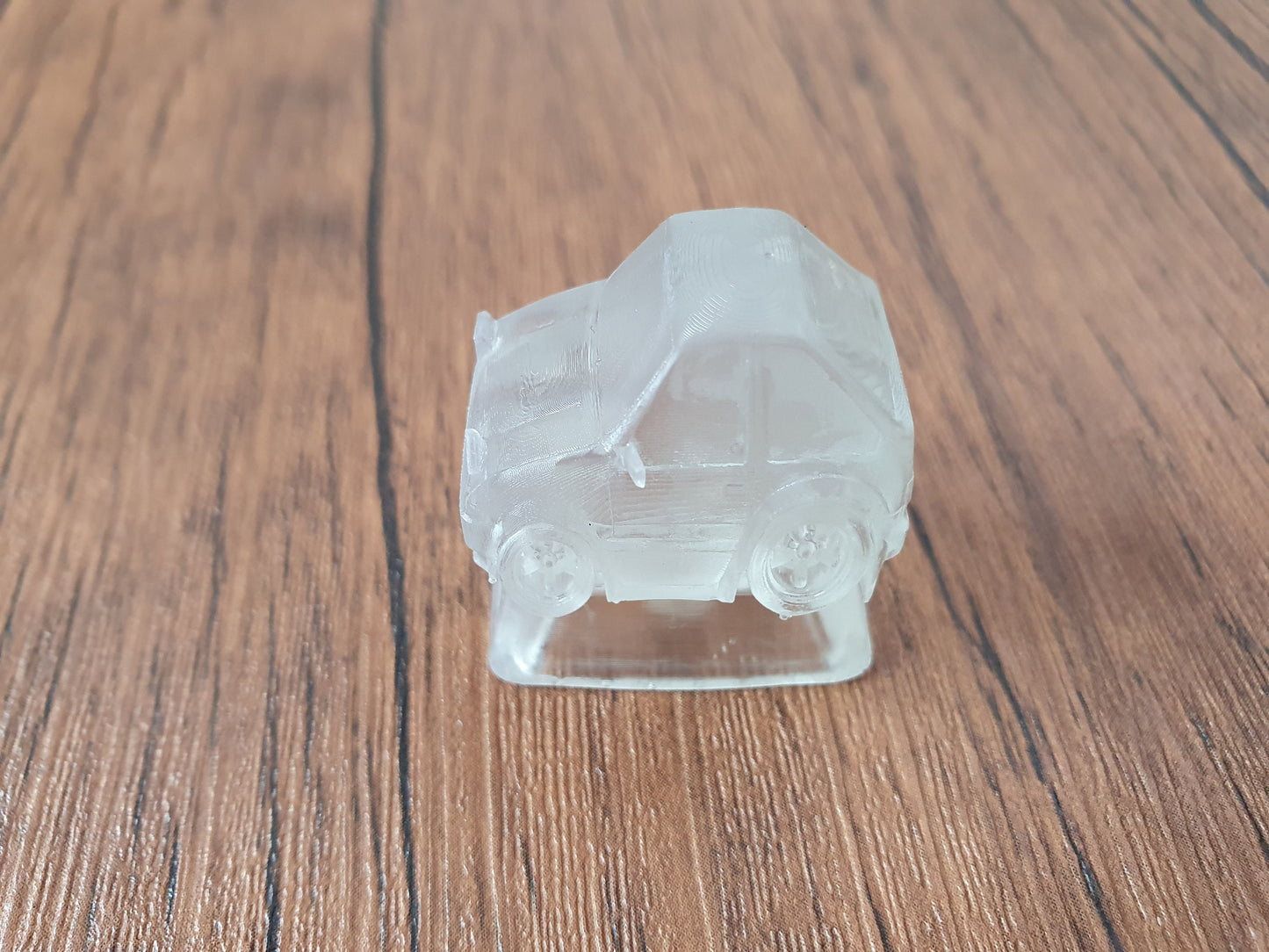 Clear Car mechanical keycaps 3D printed