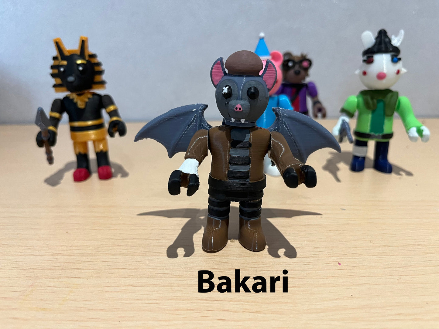 Anveous, Bakari, BD piggy, Bonnie, Brella fullbody figures