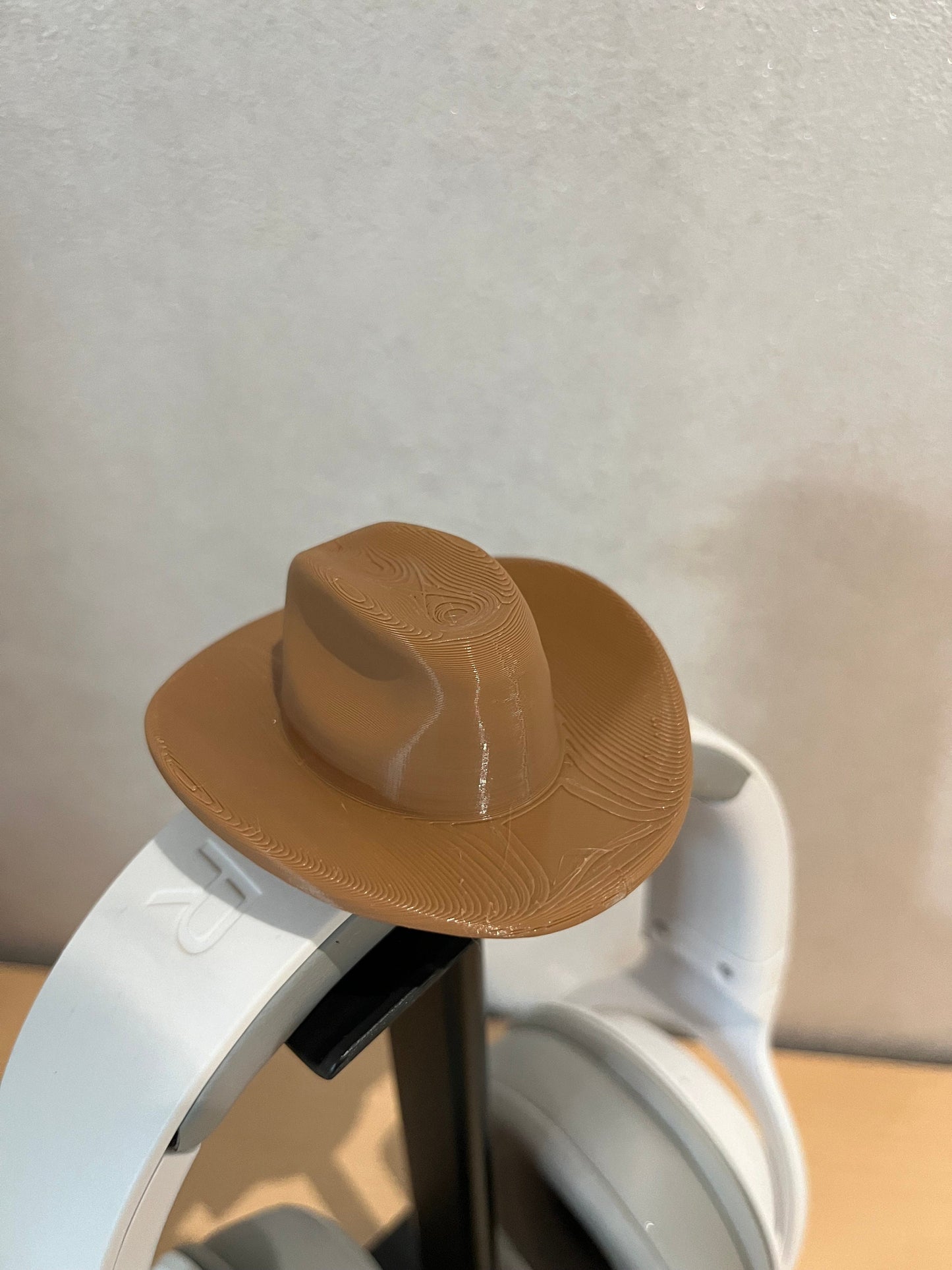 Cowboy hat for Headphones / Headset for streaming anime cosplay