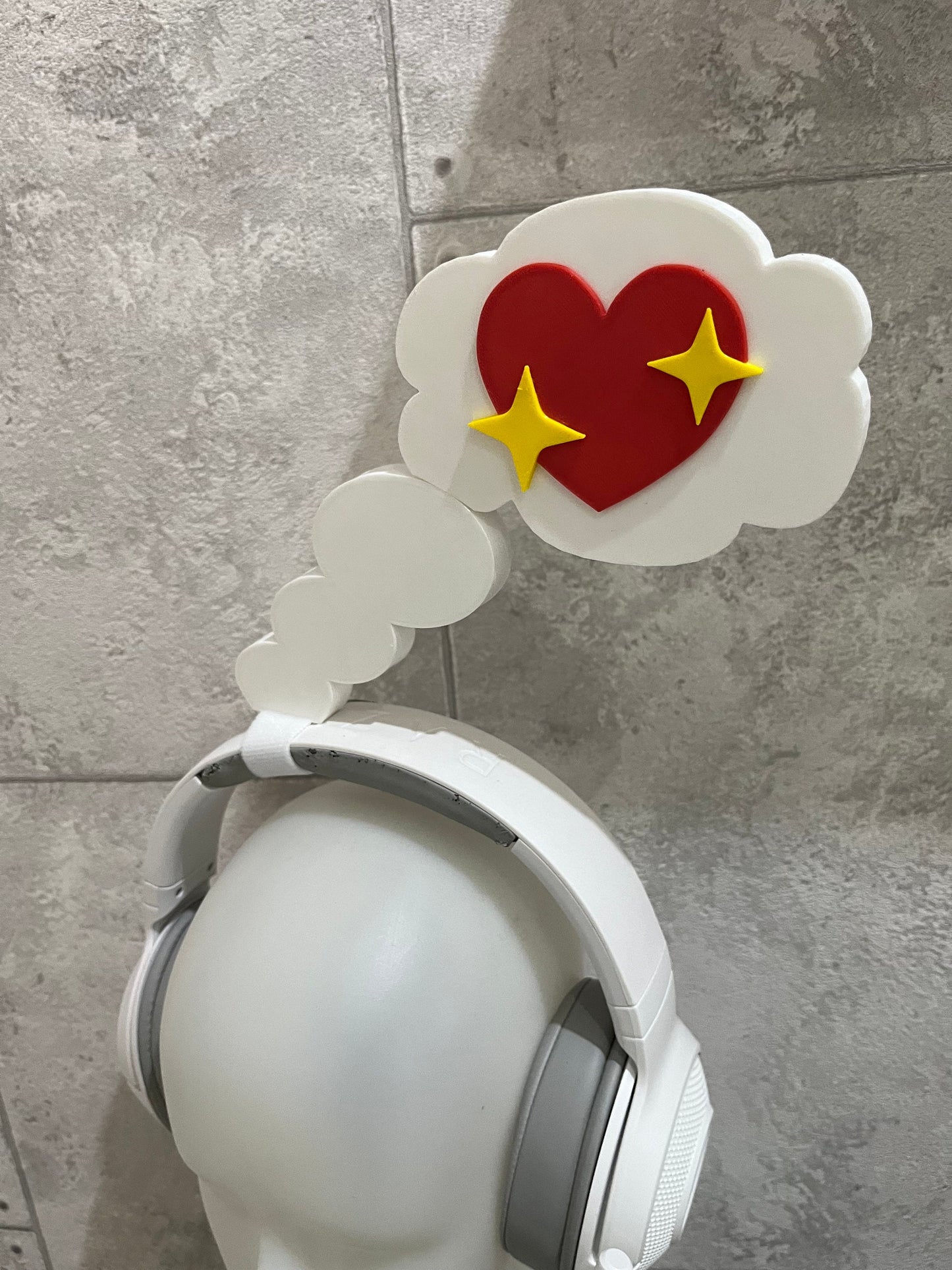 Emoji emoticons for Headphones / Headset for streaming anime cosplay