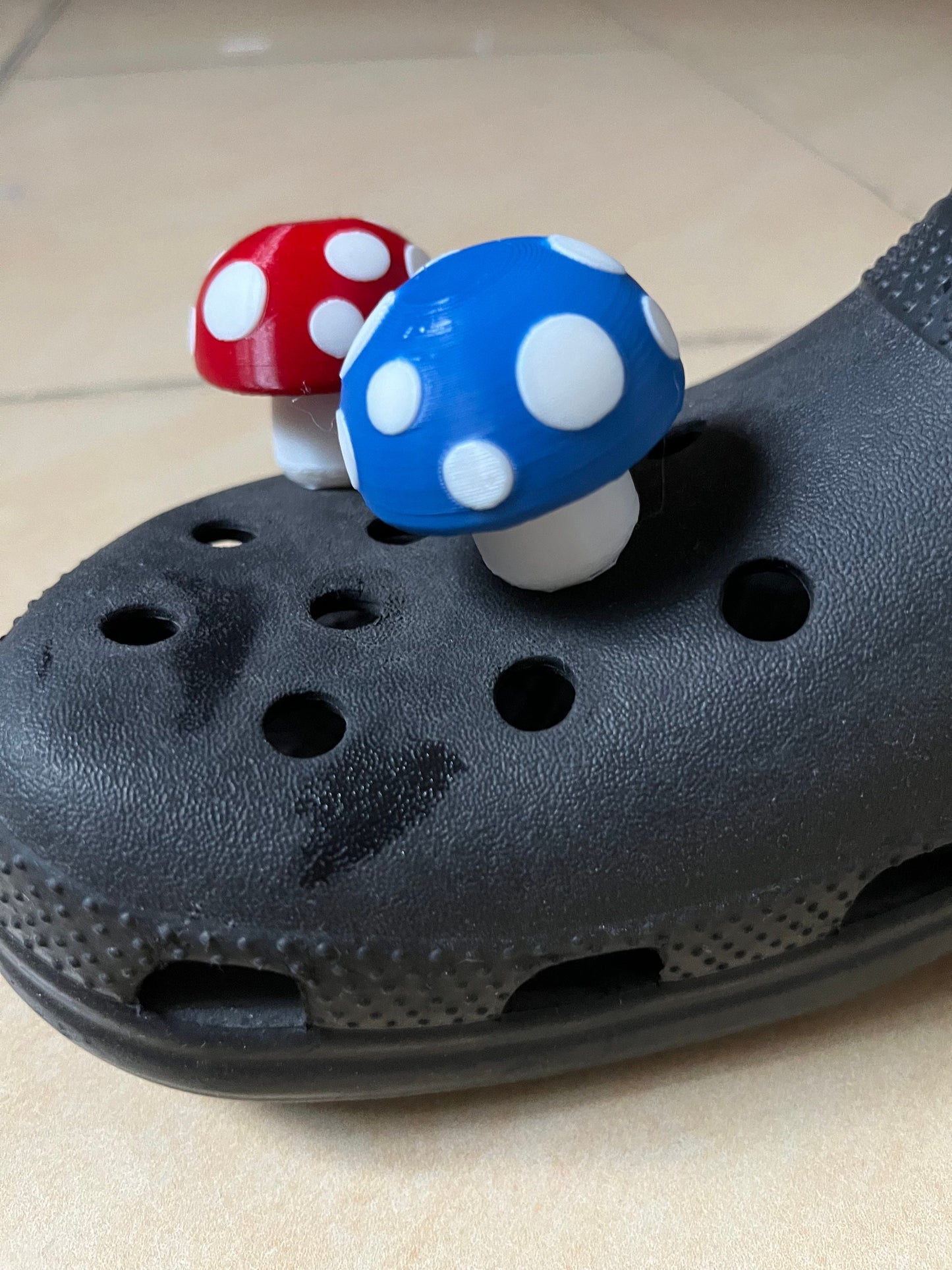 Mushroom Charms for Croc 3d printed