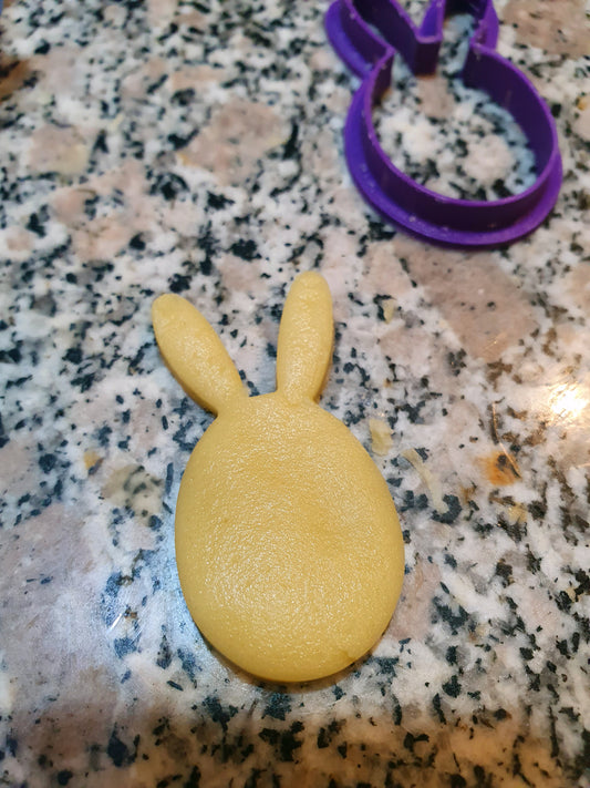 Egg Bunny Ear Happy Easter cookie cutter