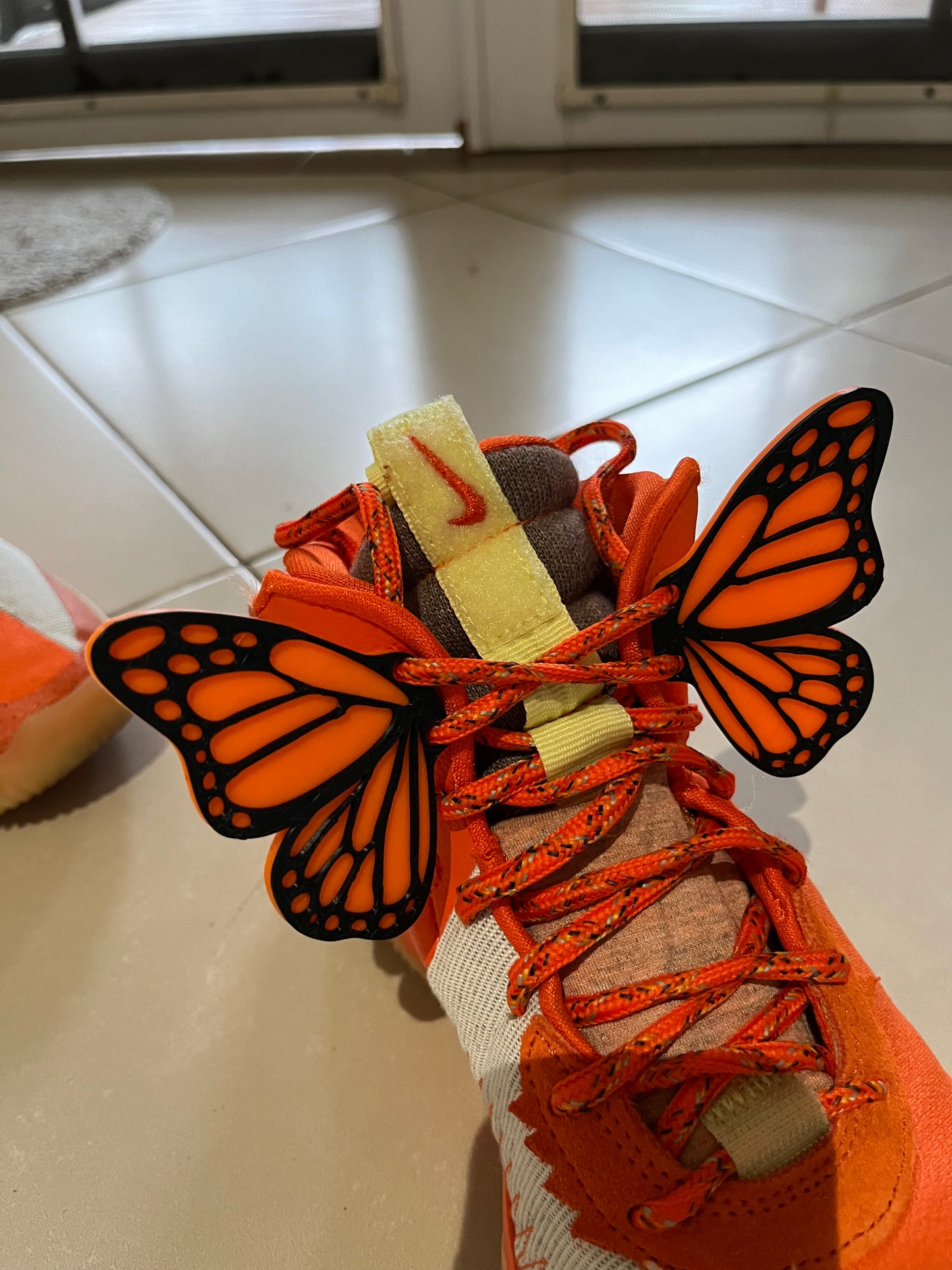 Butterfly Wings Clips 2 colors for Shoes