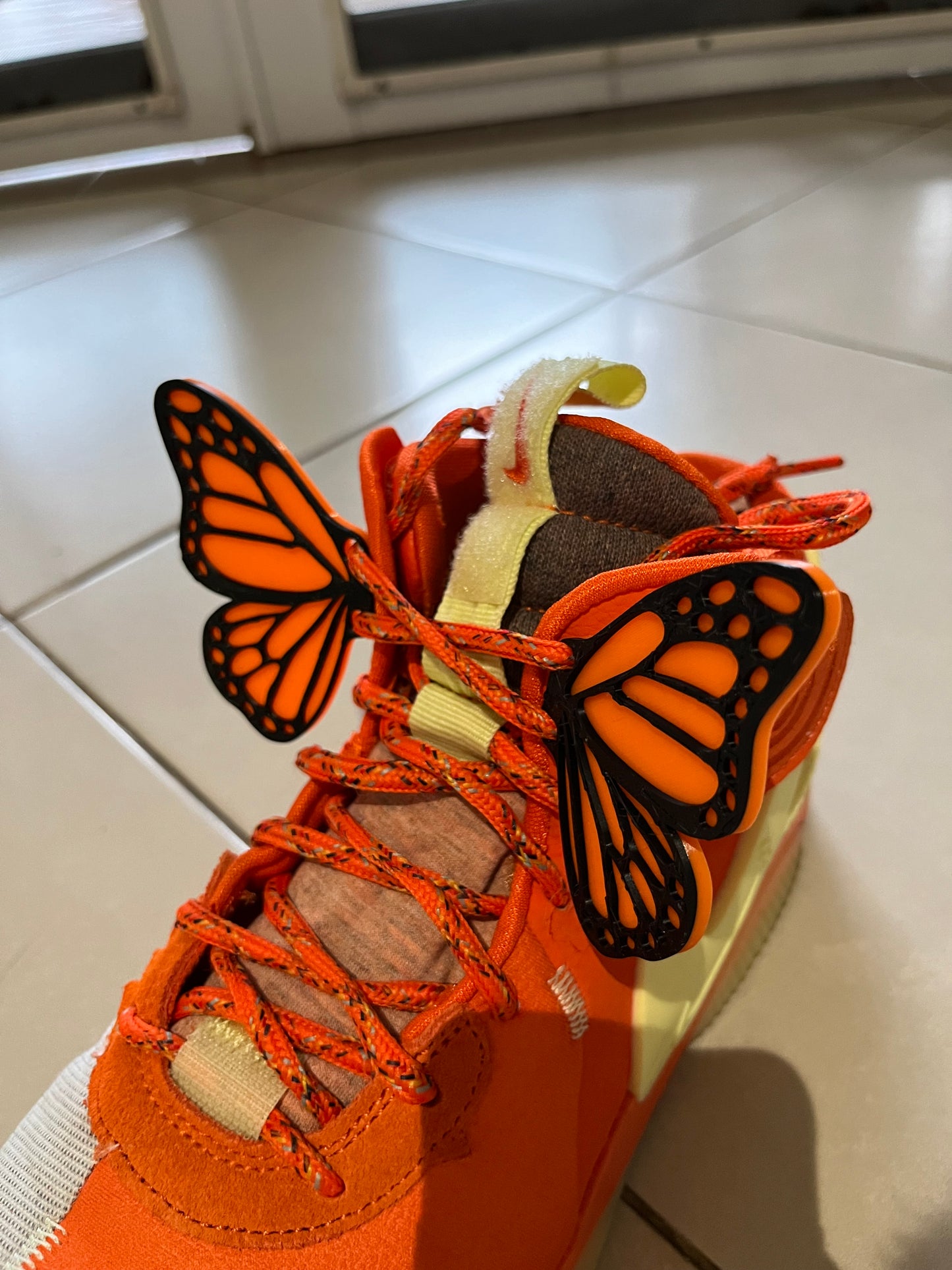 Butterfly Wings Clips 2 colors for Shoes