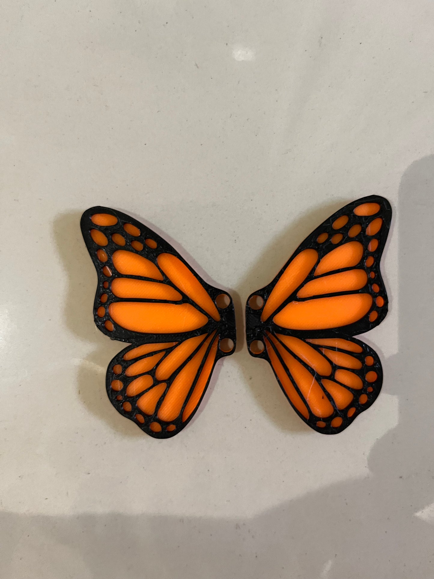 Butterfly Wings Clips 2 colors for Shoes