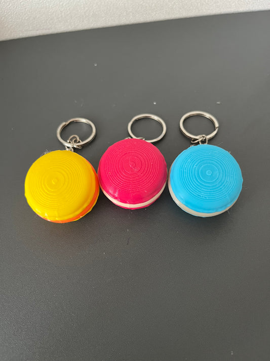 Macaron Keychain 3D Printed for Gifts