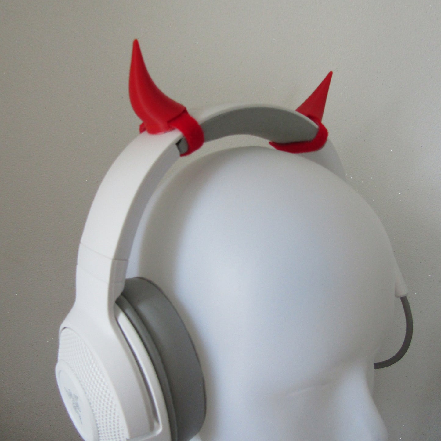 Mini Demon Horns for Headphones / Headset for streaming anime cosplay