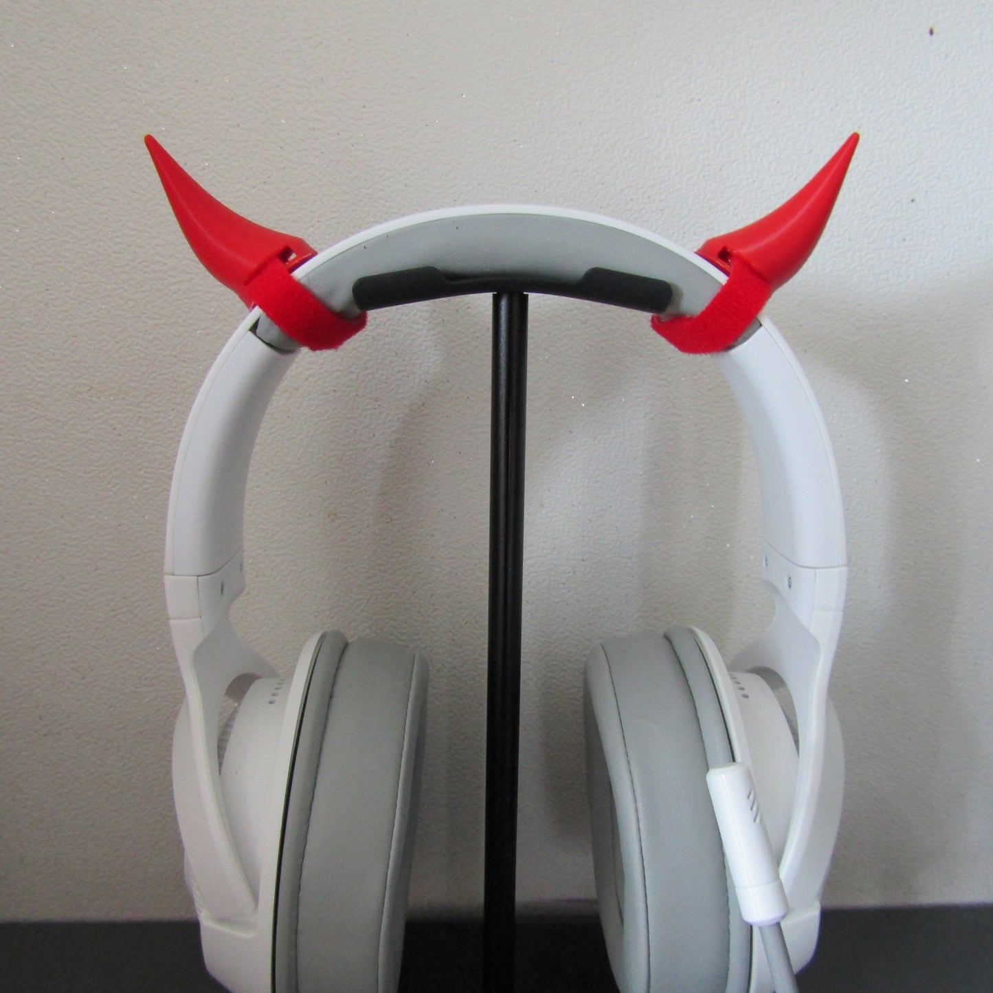 Mini Demon Horns for Headphones / Headset for streaming anime cosplay