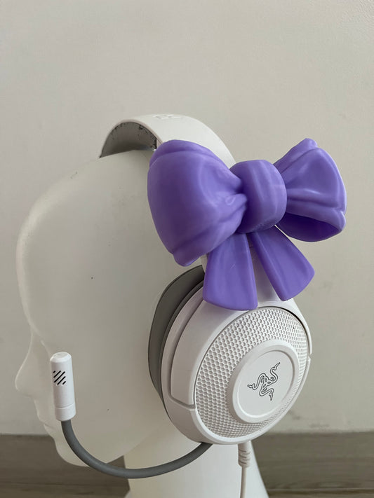 Pair of Bows for Headphones / Headset for streaming anime cosplay