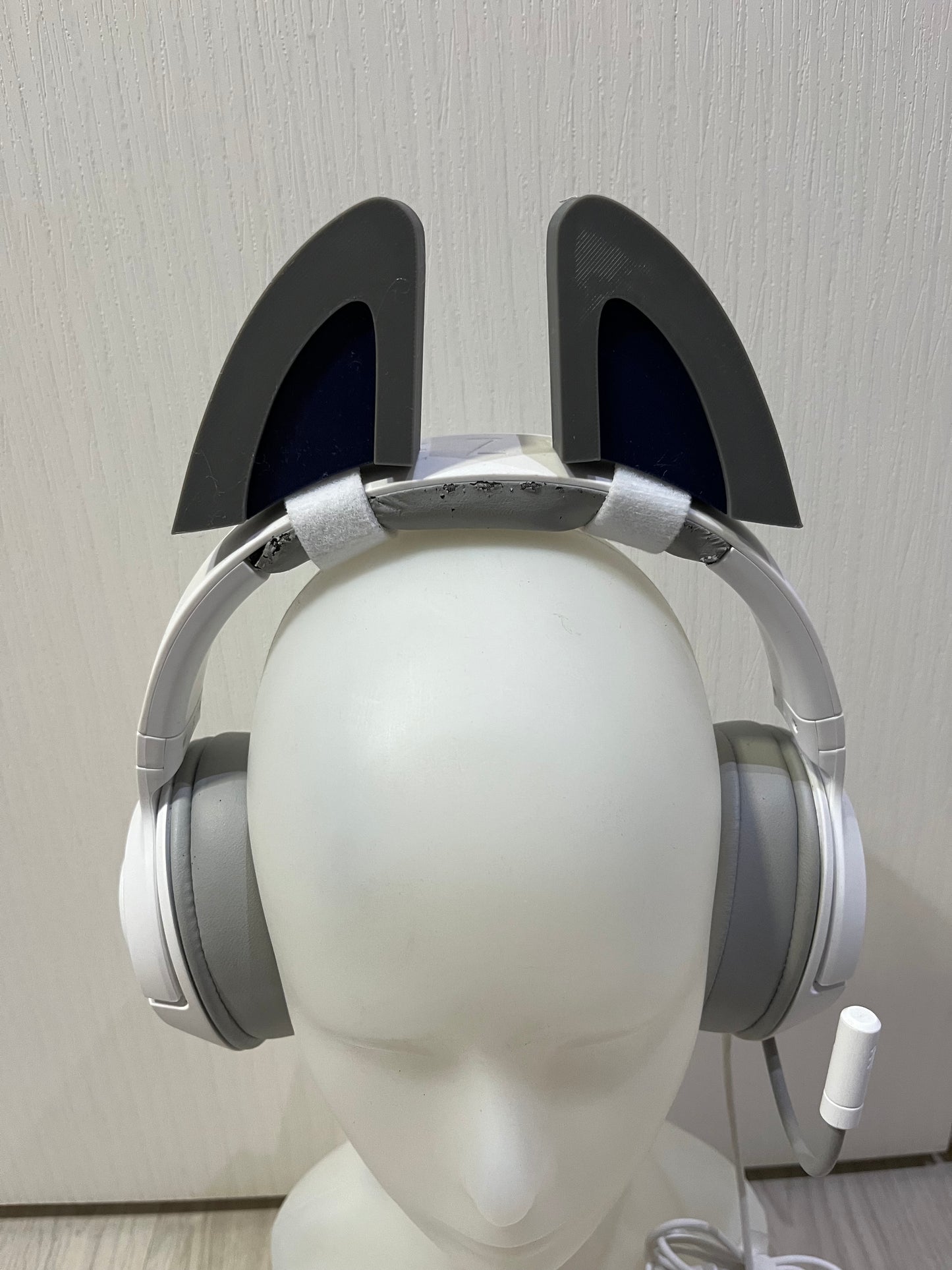 Wolf Kawaii Ears for Headphones / Headset for streaming anime cosplay