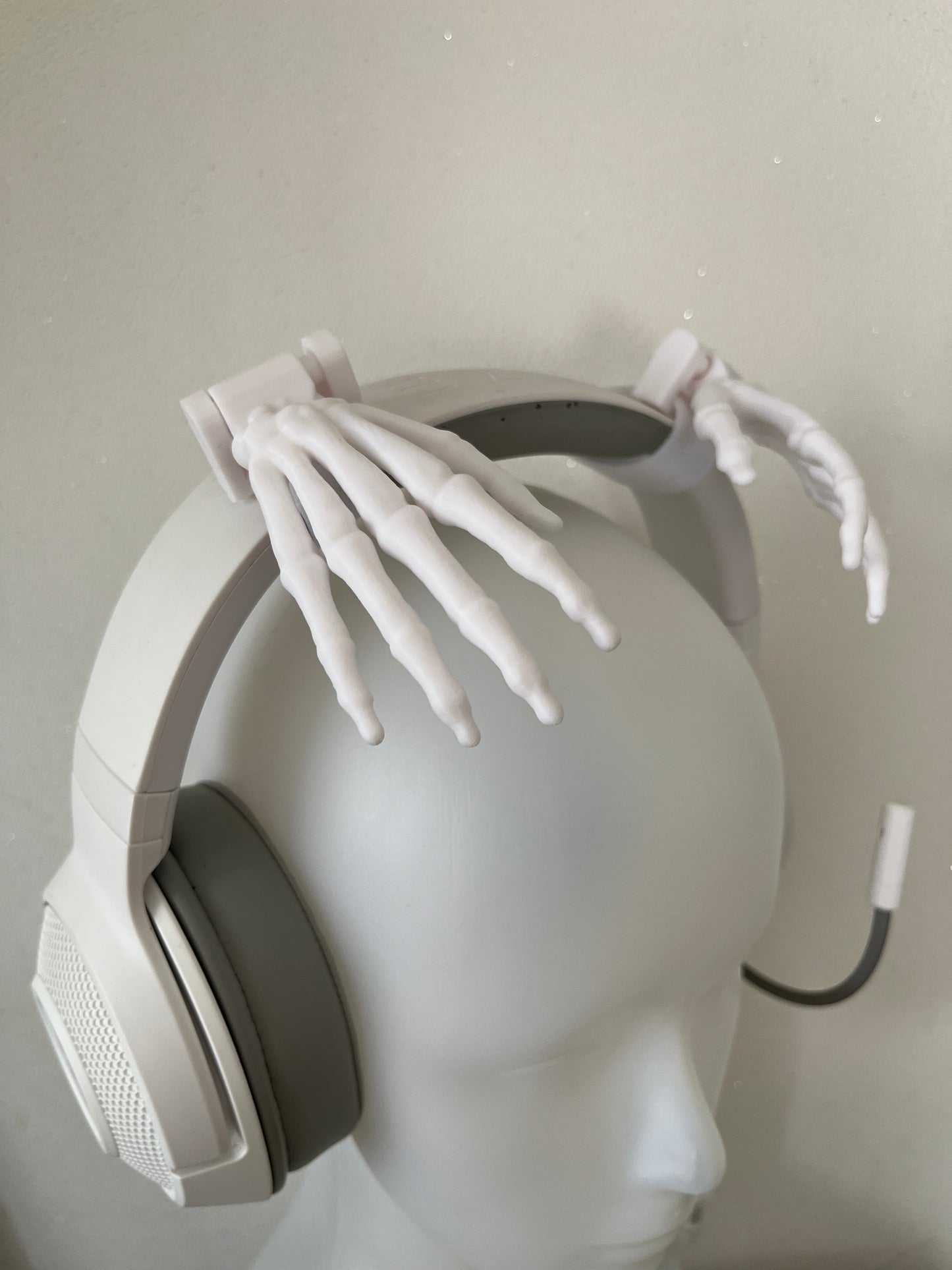 Hand Skeleton for Headphones / Headset for streaming anime cosplay
