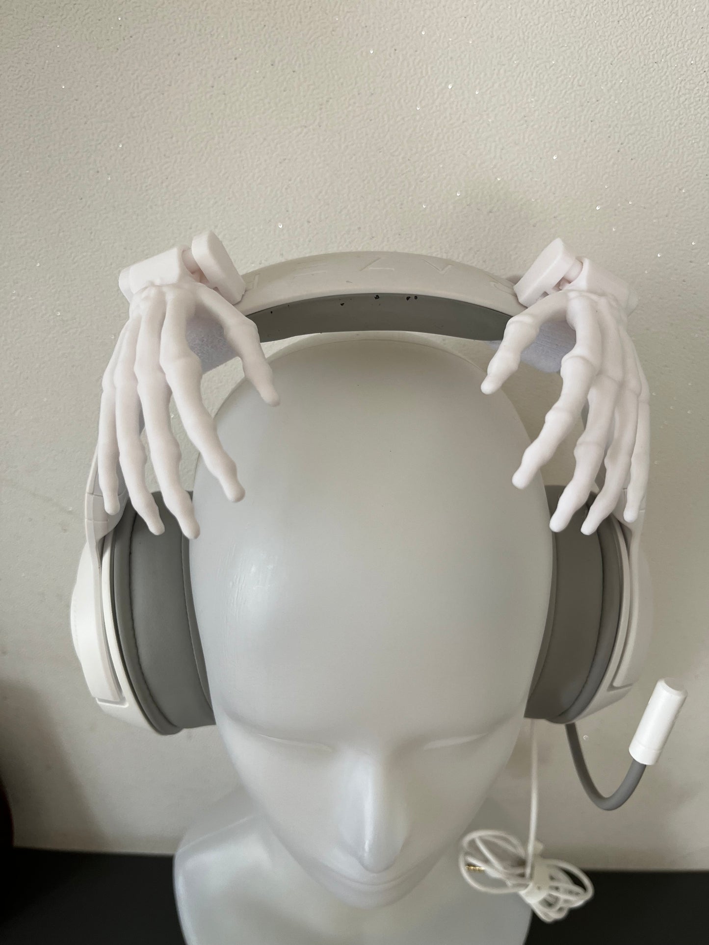 Hand Skeleton for Headphones / Headset for streaming anime cosplay