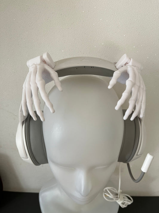 Hand Skeleton for Headphones / Headset for streaming anime cosplay