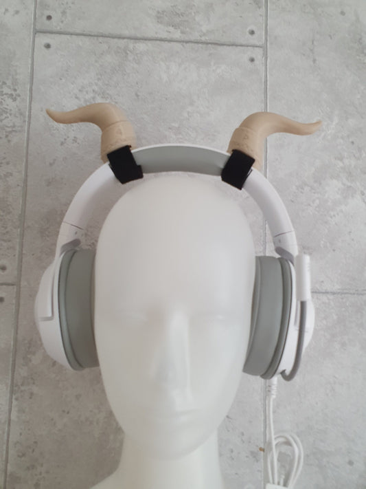 Viking horns for Headphones / Headset for streaming anime cosplay