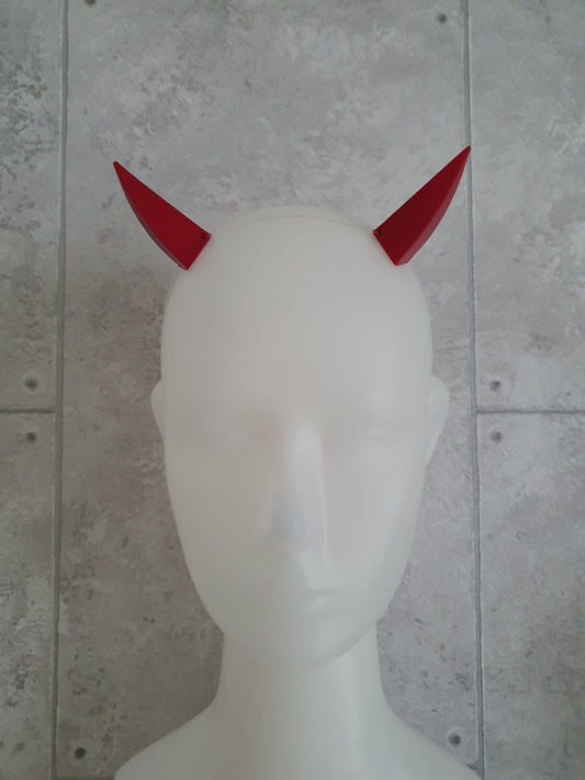 Small Blade horns for streaming anime manga cosplay