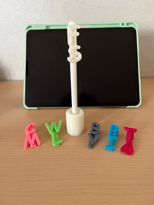 Pencil Clip 3D Nickname Printed for Gifts