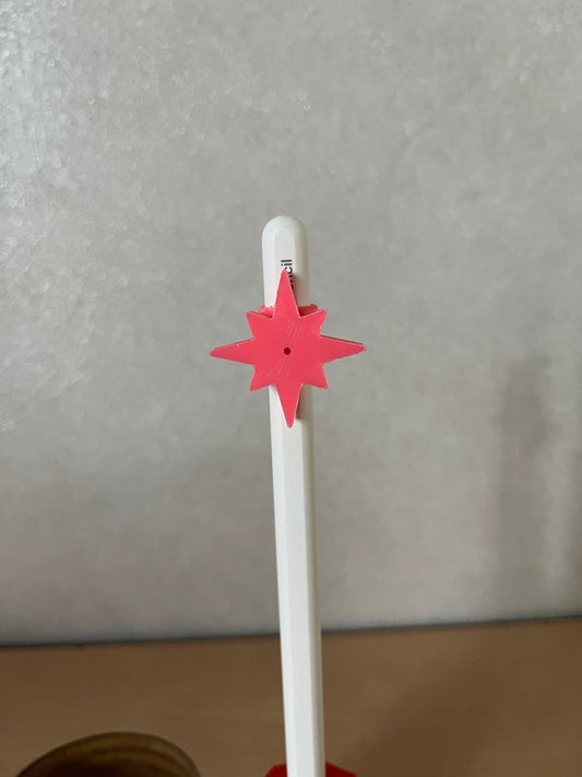 Star clip 3D Printed for apple pencil/pencil