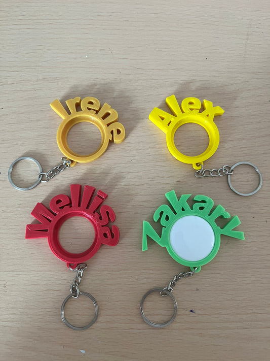 Customize name airtag holder case 3D Printed