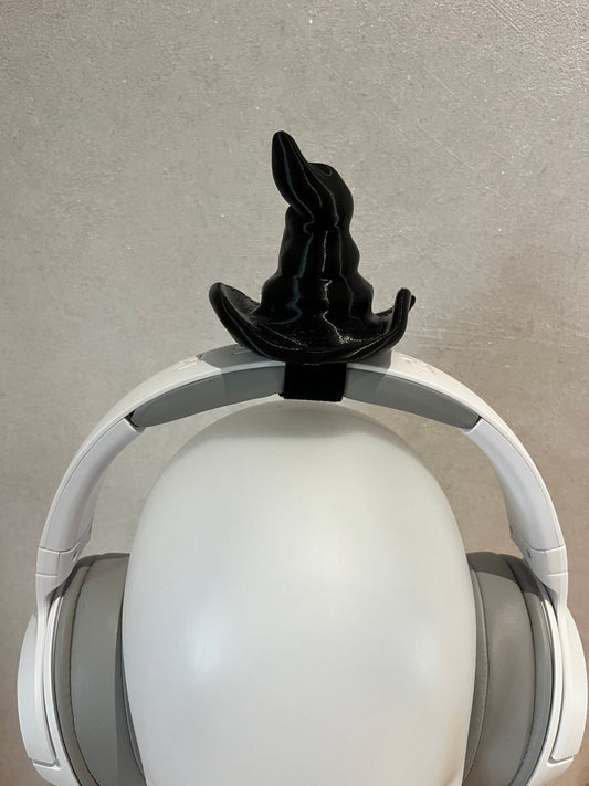 Witch hat for Headphones / Headset for streaming anime cosplay