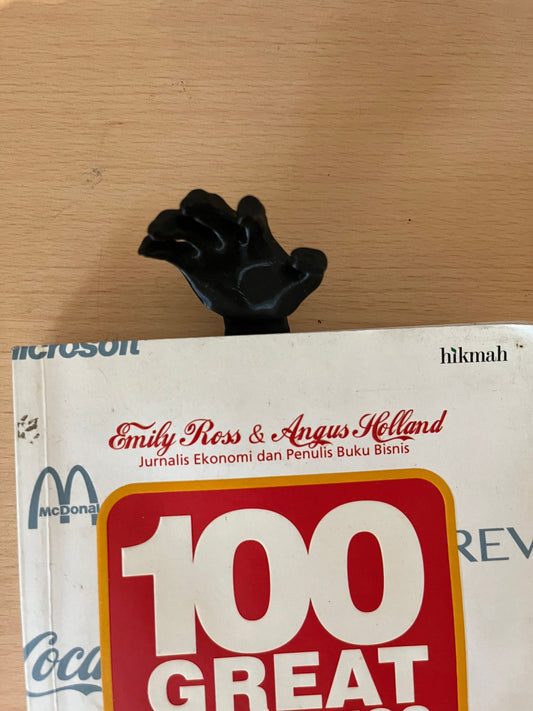 Scary hand Bookmark 3D Printed