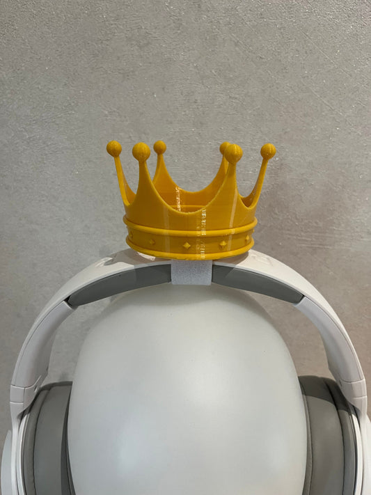 King crown for Headphones / Headset for streaming anime cosplay