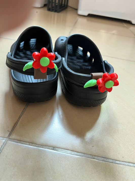 Flower spurs for Croc with many color selection