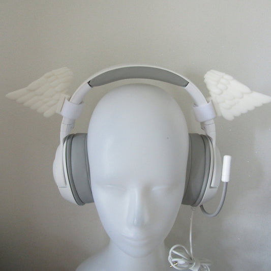 Side Kawaii Wings for Headphones / Headset for streaming anime cosplay