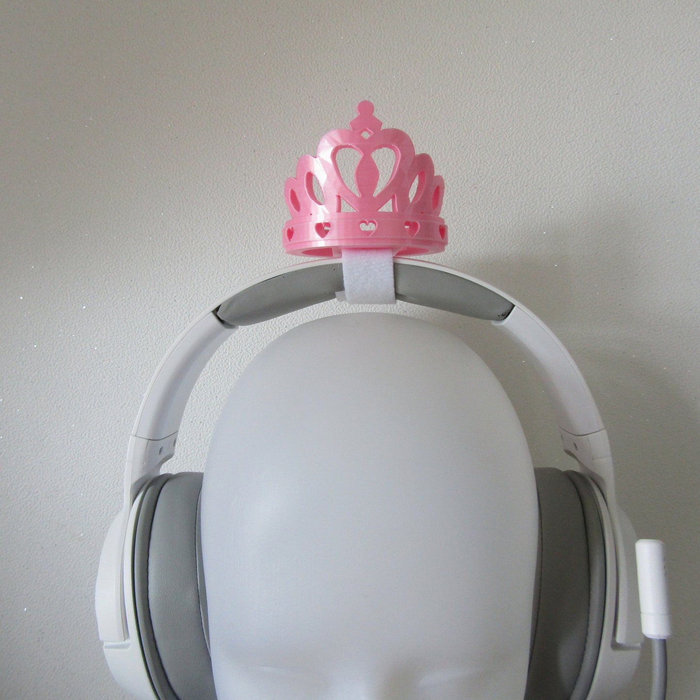 Heart Crown for Headphones / Headset for streaming anime cosplay