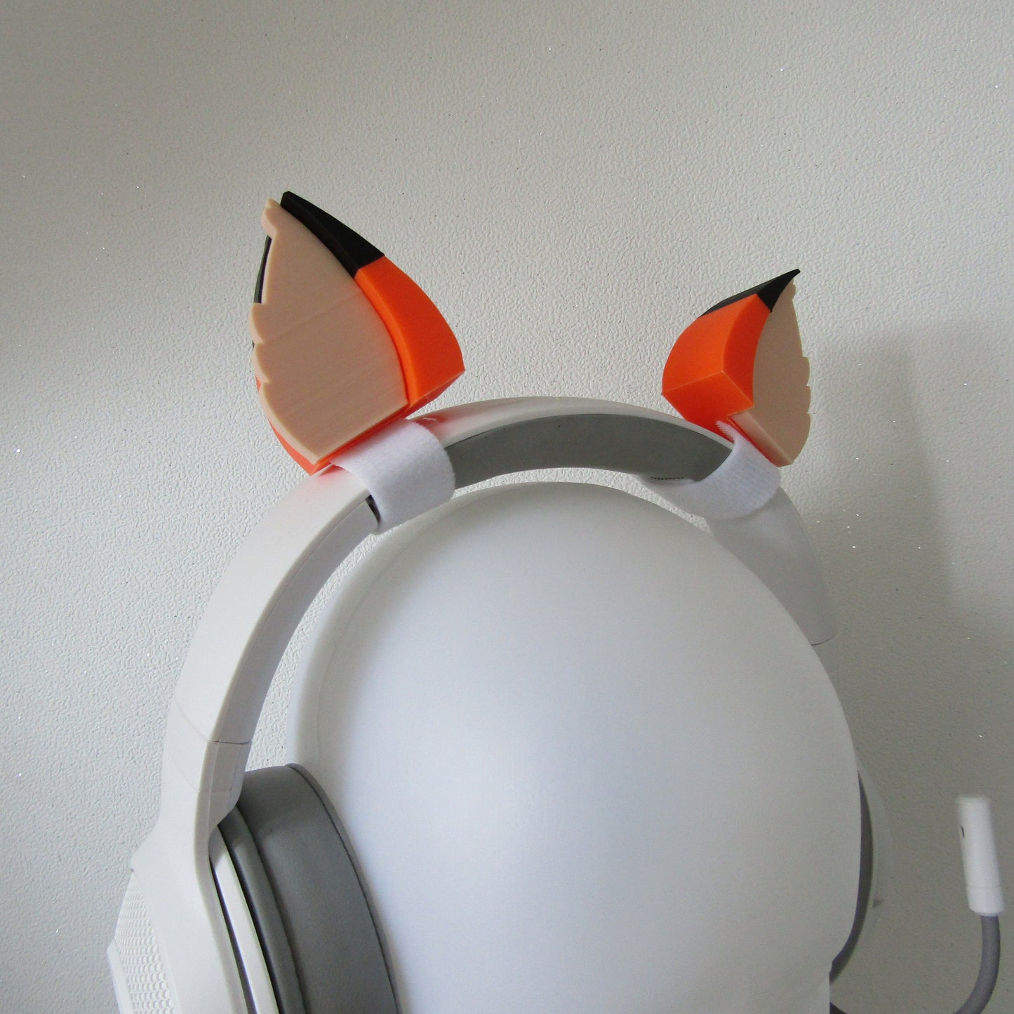 Fox ears for Headphones / Headset for game fun streaming anime cosplay