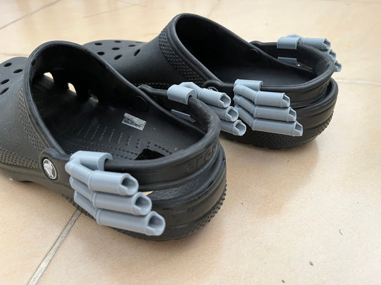 Triple muffler exhaust for Croc