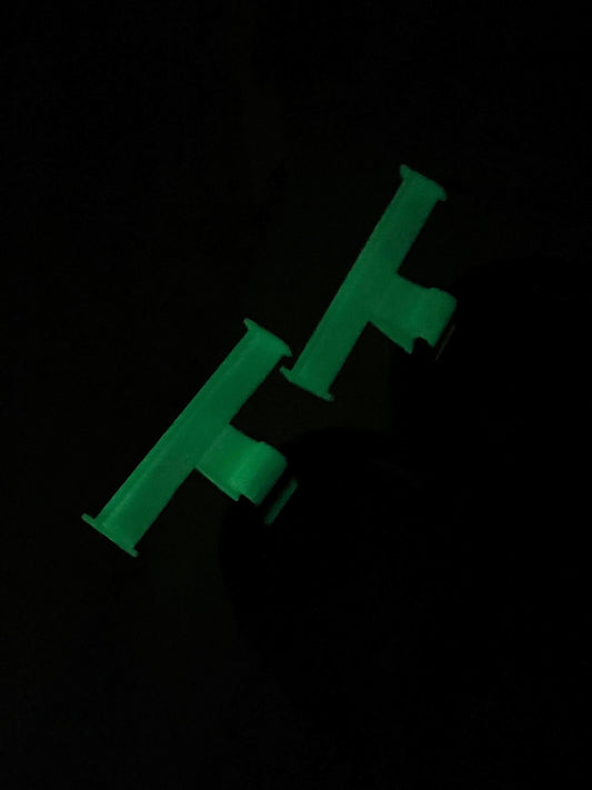 Glow In The Dark Spoilers, Wings for Croc with many colors