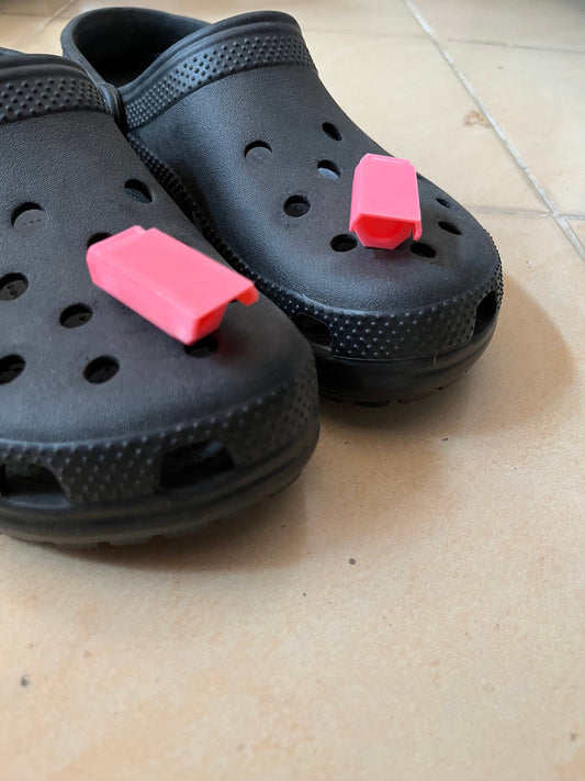 CCTV charm for Croc with many color selection