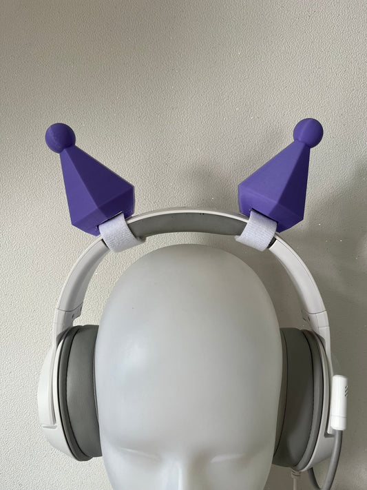 Space Rabbit ears for Headphones / Headset for streaming anime cosplay