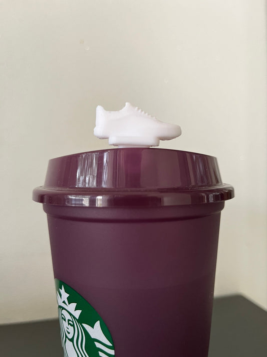 Shoes 3D printed hot drink stopper reusable cup