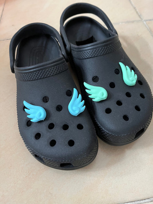 Cute wing charms Pastel colors for Croc