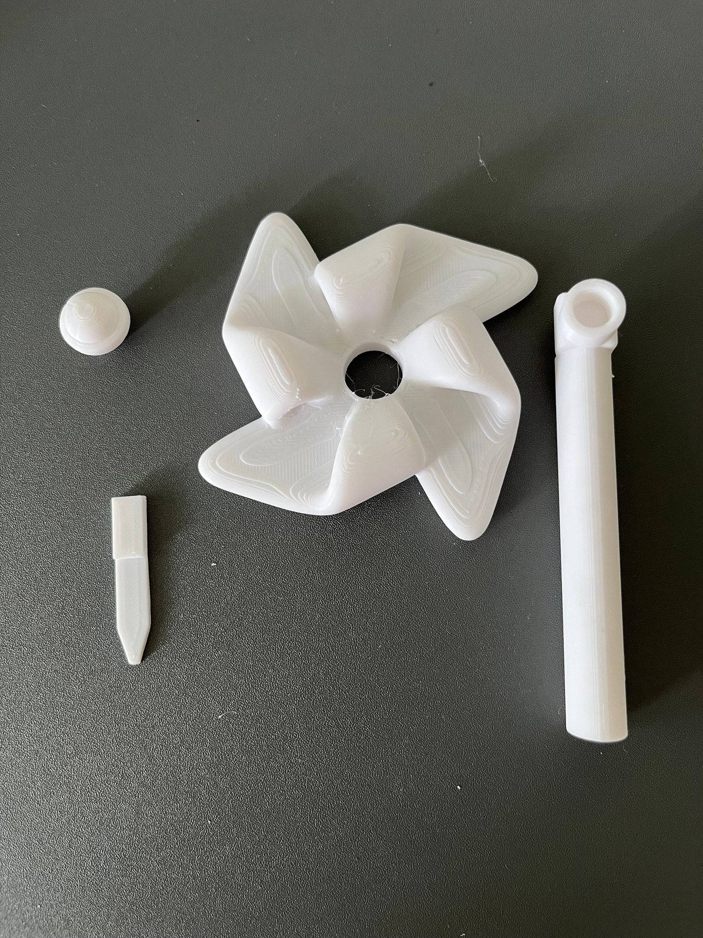 Origami windmill Turbines Cake Topper