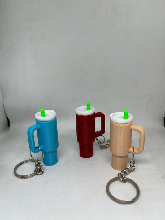 Tumbler Keychain 3D Printed for Gifts