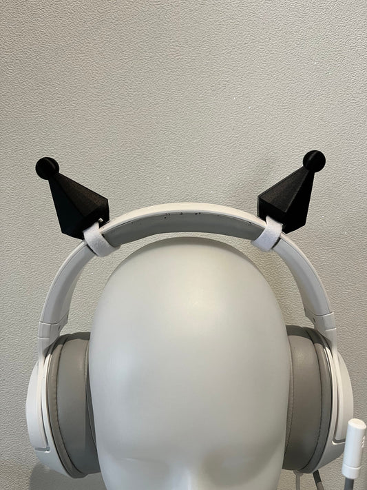 Mini Space Rabbit ears for Headphones / Headset for streaming anime cosplay