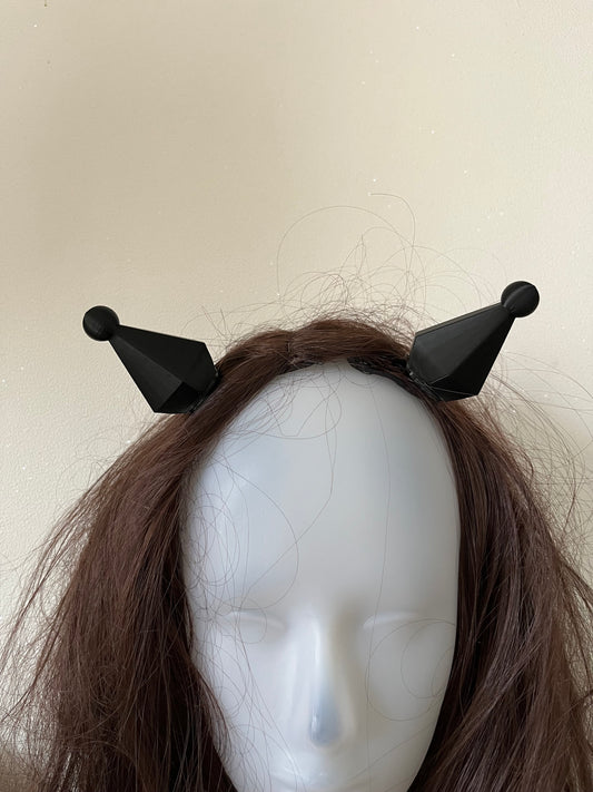 Space Rabbit ears Hairclip for streaming anime cosplay
