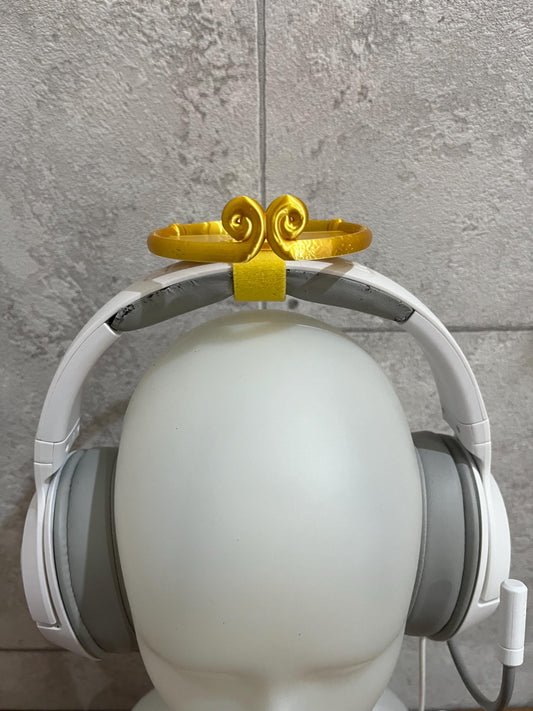 Monkey Crown for Headphones / Headset for streaming anime cosplay