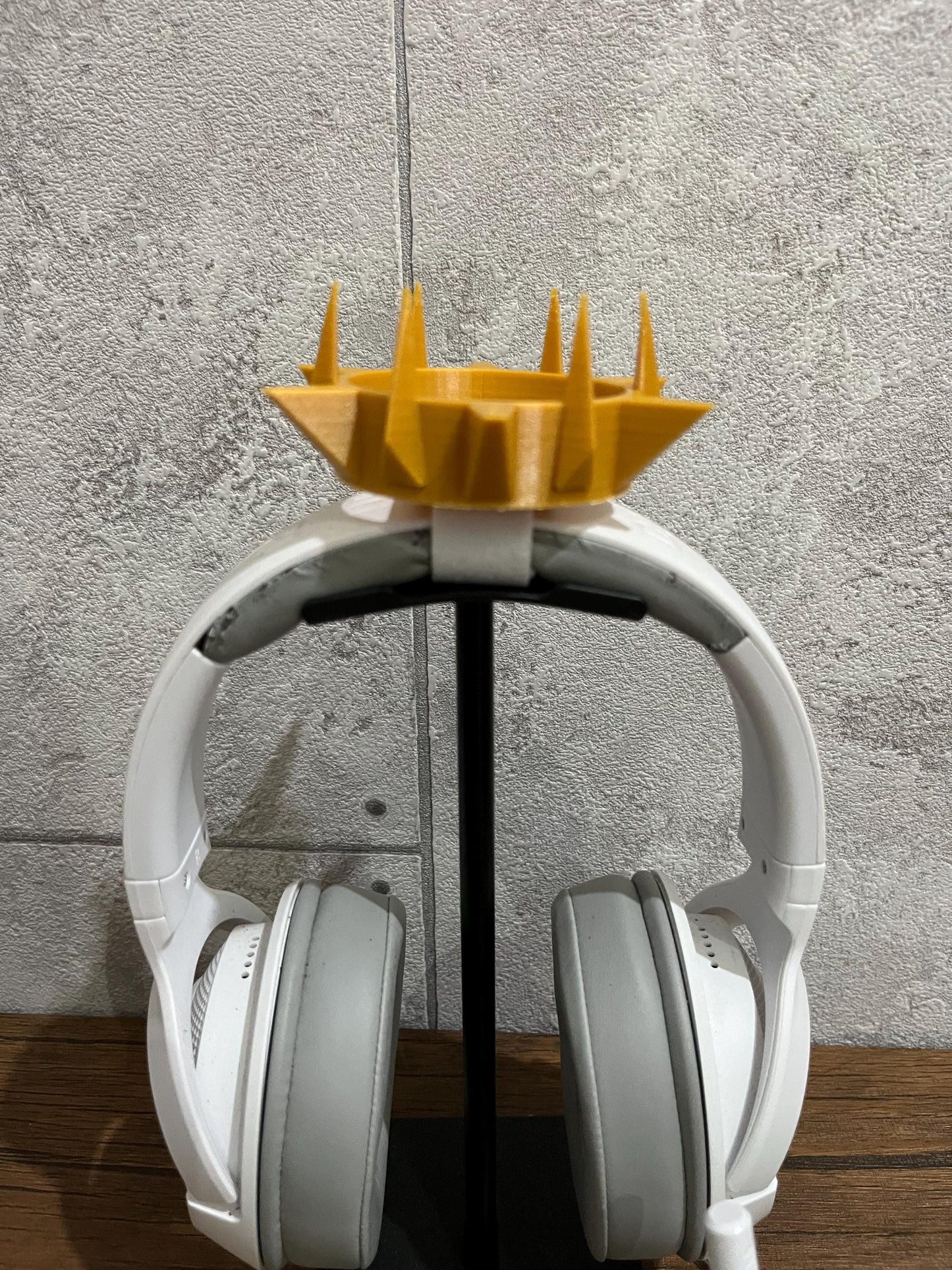 Dwarf crown for Headphones / Headset for streaming anime cosplay