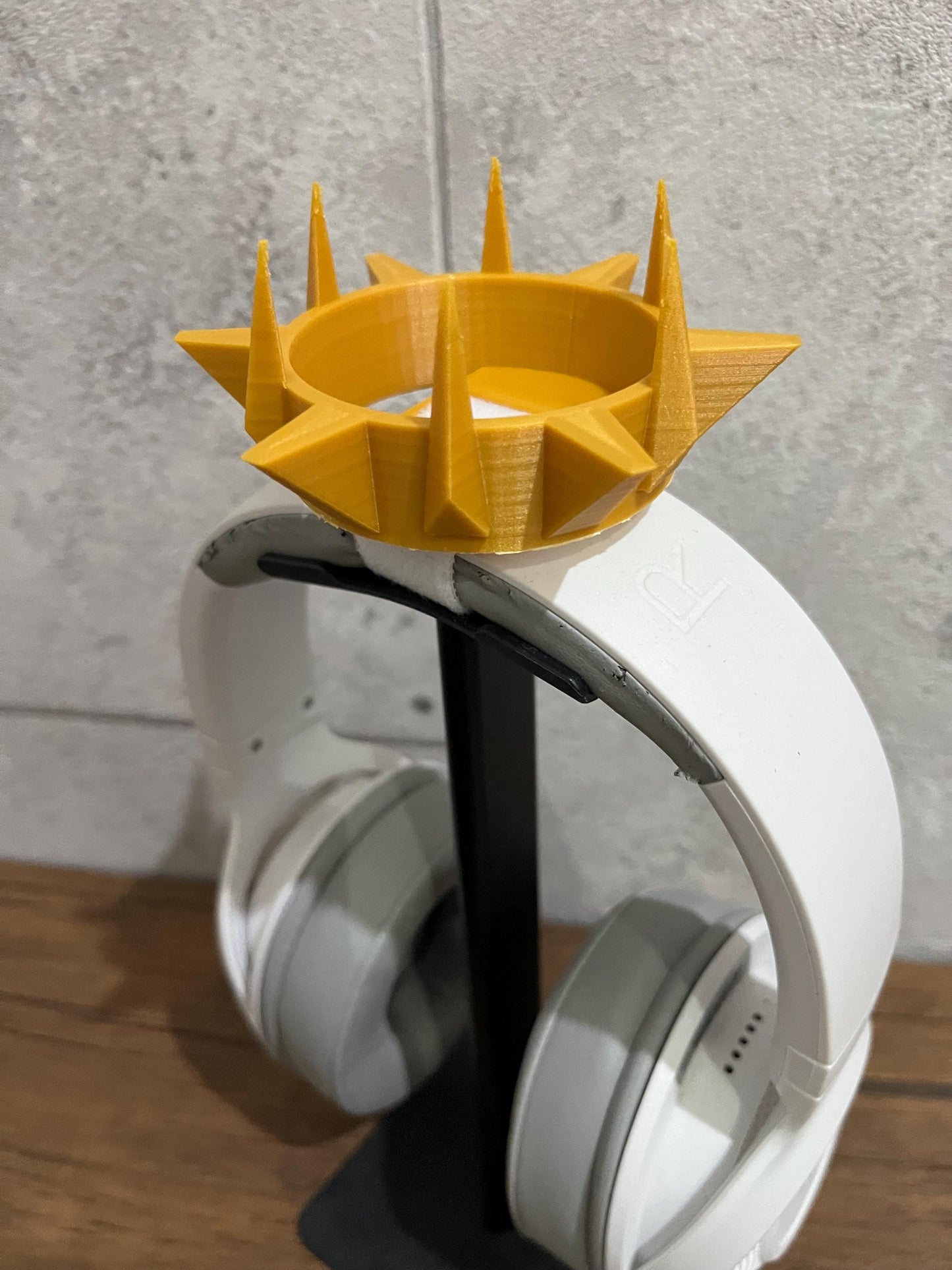 Dwarf crown for Headphones / Headset for streaming anime cosplay