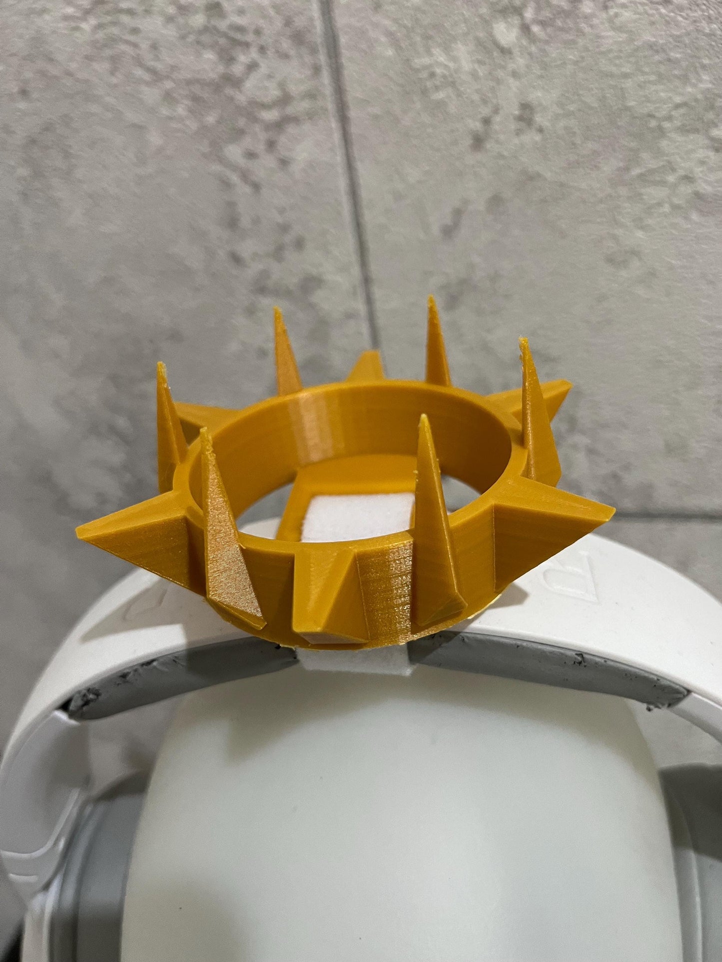 Dwarf crown for Headphones / Headset for streaming anime cosplay