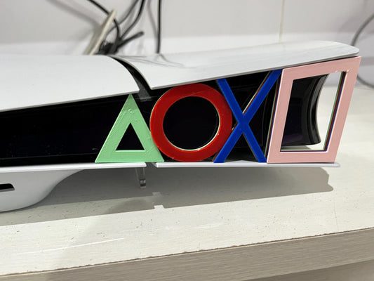 PS5 Slim icons plate cover decorative 3D Printed