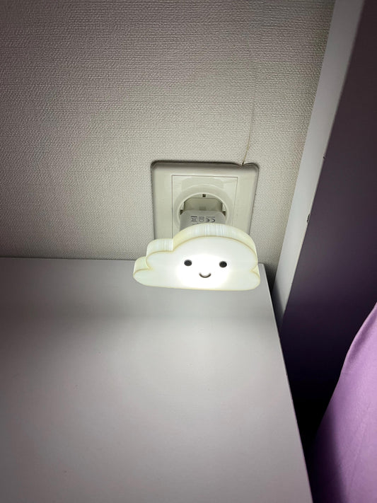 Cloud Lamp USB Wall Night Light Plug 3D print