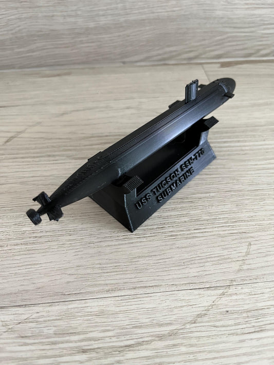 USS Tucson submarine, scale 700, United States navy, 3D printed, wargaming, military miniatures