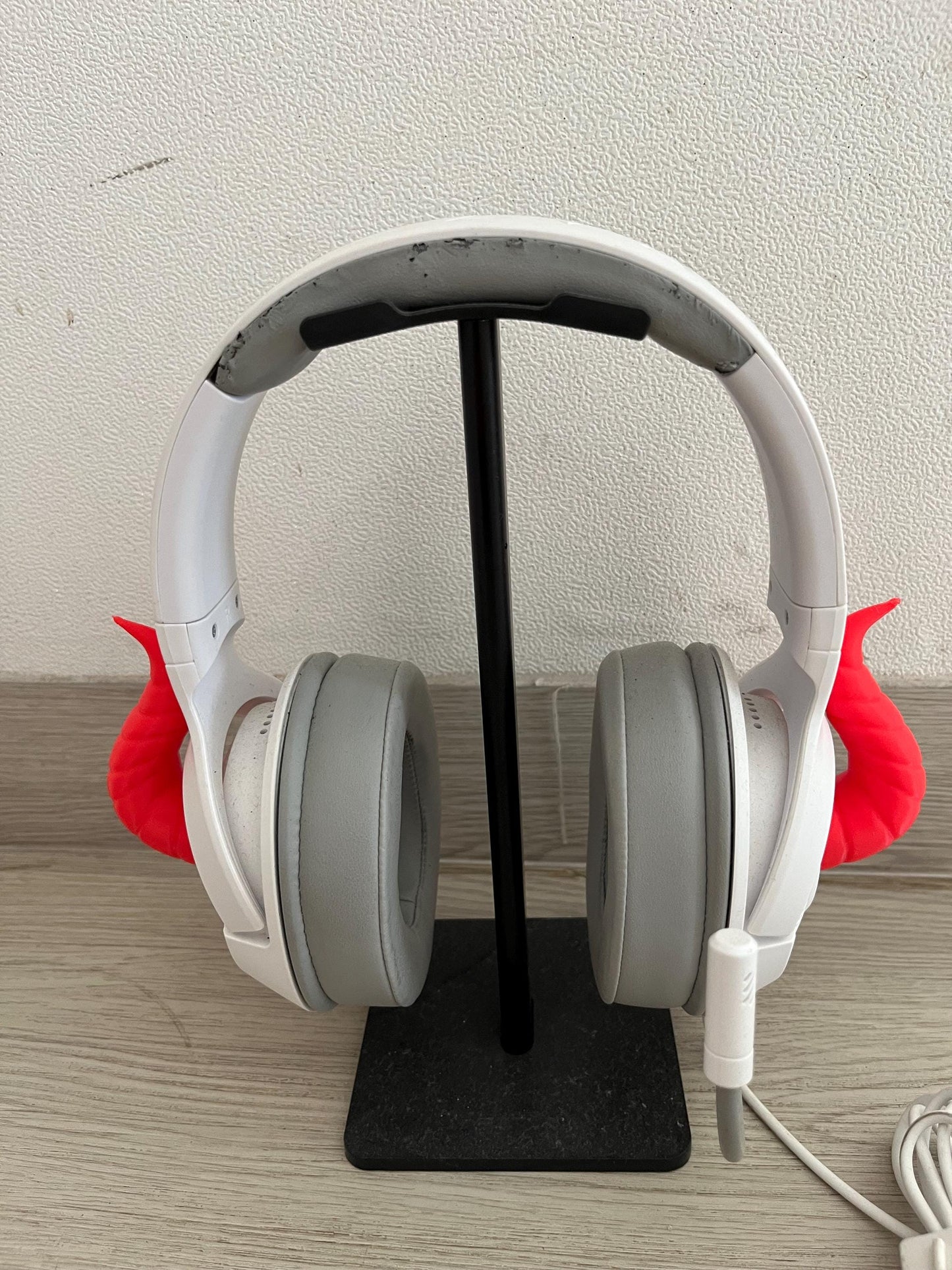 Mini Horn Flat side for Headphones / Headset for streaming anime cosplay
