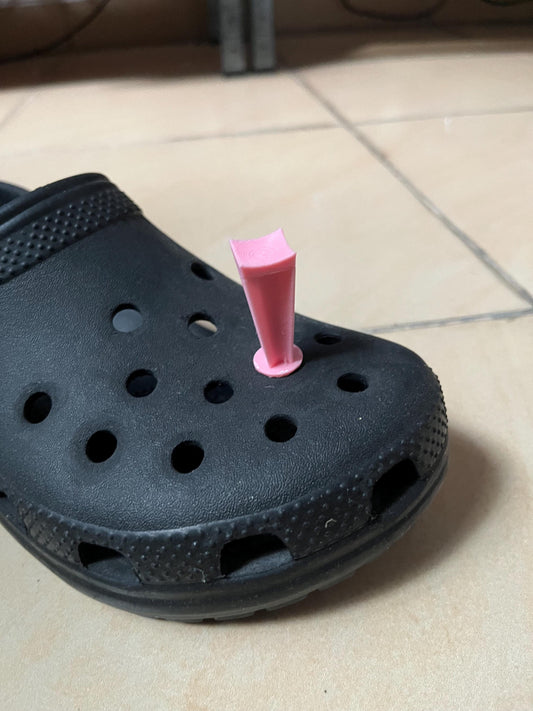 Golf tee charms for Croc with many color selection